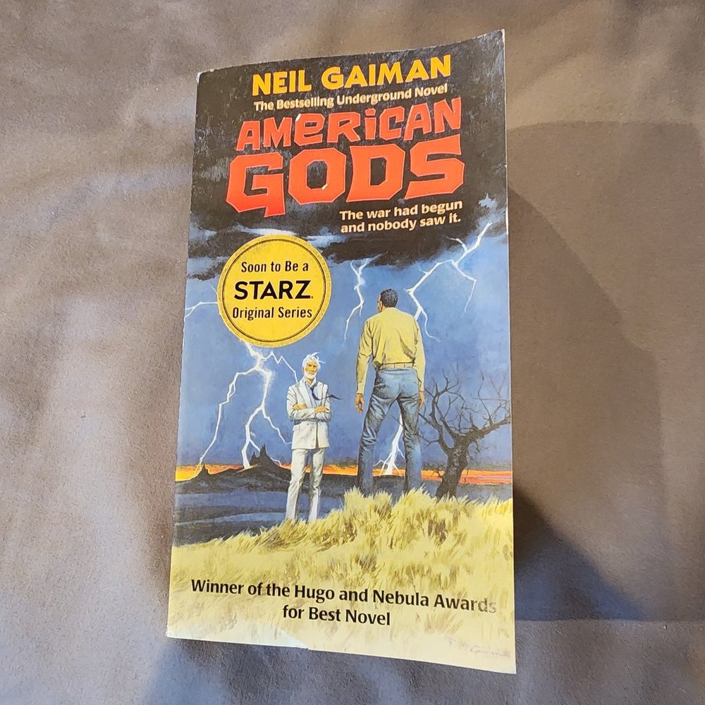 Neil Gaiman "American Gods" Paperback